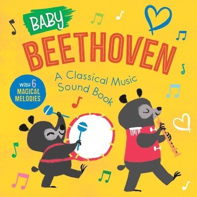 Little Genius Books - Baby Beethoven: A Classical Music Sound Book (with 6 Magical Melodies), Kartonnage