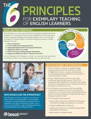 TESOL International Association - 6 Principles® Quick Guide: Pack of 25, Häftad. Tillgänglighet: Tillfälligt slut