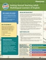 Shawn Chakrabarti, Jennifer Gagliardi - TESOL Zip Guide: Getting Started With Teaching Adult Multilingual Learners of English (Pack of 10), Häftad
