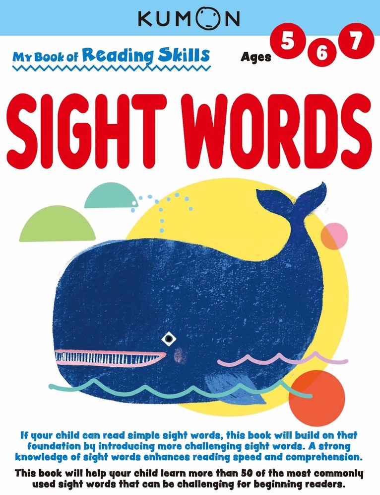 Kumon Publishing - Kumon My Bk of Reading Skills: Sight Words, Häftad. Tillgänglighet: Lägg i varukorg