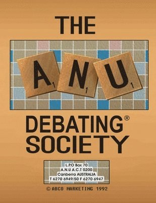 Alexander Bailiff - ANU Debating Society, Häftad. Tillgänglighet: Tillfälligt slut