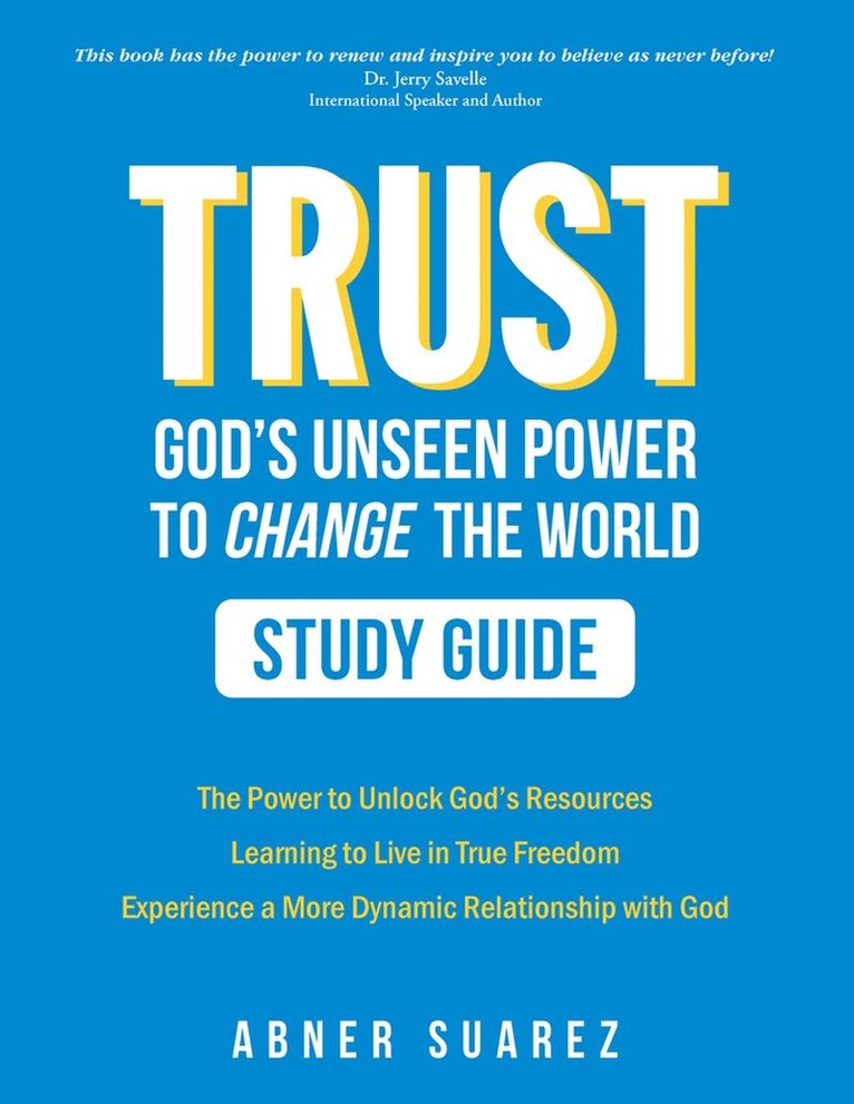 Abner Suarez - TRUST- Study Guide, Häftad