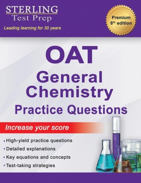 Sterling Test Prep - Sterling Test Prep OAT General Chemistry Practice Questions, E-bok. Tillgänglighet: Lägg i varukorg