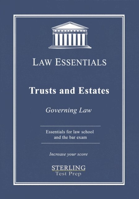 Frank J Addivinola, Sterling Test Prep - Trusts and Estates, Law Essentials, E-bok. Tillgänglighet: Lägg i varukorg