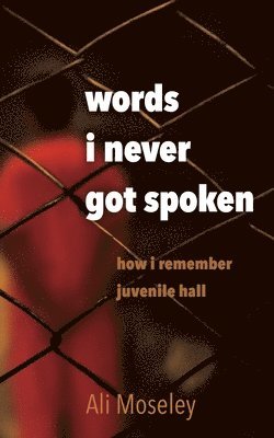 Ali Moseley - Words I Never Got Spoken: how i remember juvenile hall, Häftad