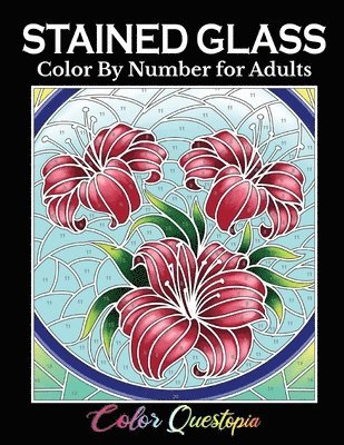 Color Questopia - Stained Glass Color by Number For Adults, Häftad. Tillgänglighet: Lägg i varukorg