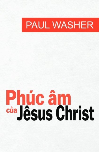 Paul Washer - Phúc âm của Jêsus Christ, E-bok