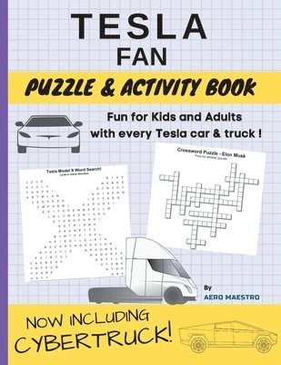Aero Maestro, Brett Hoffstadt - Tesla Fan Puzzle and Activity Book, Häftad