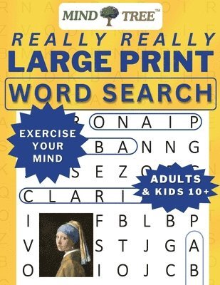 Mind Tree - Really Really Large Print Word Search, Häftad