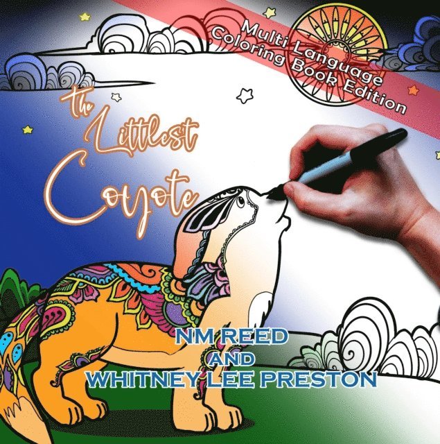 NM Reed - Littlest Coyote | Multi-Language Coloring Book Edition, E-bok