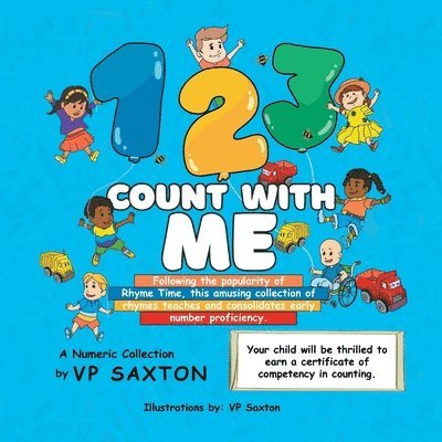 Vp Saxton - 123 Count with Me, Häftad