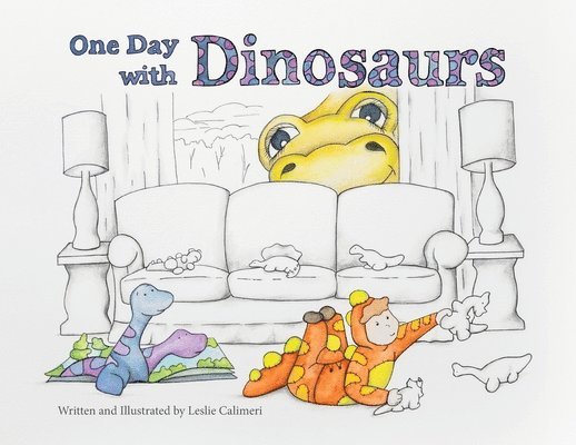 Leslie Calimeri - One Day with Dinosaurs, Häftad