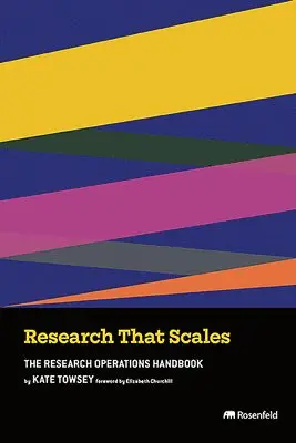 Kate Towsey - Research That Scales, Häftad. Tillgänglighet: Lägg i varukorg