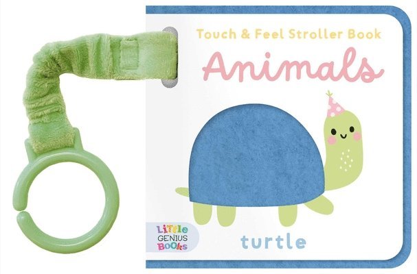 Little Genius Books - Touch & Feel Stroller Book - Animals, Kartonnage