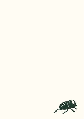 Goods for the Study - Rhinoceros Beetle Notepad, Övrigt