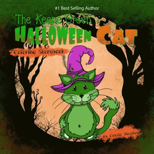 Carole Moeller - Keene Green Halloween Cat, E-bok. Tillgänglighet: Lägg i varukorg
