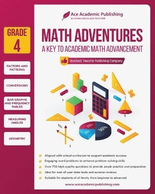 Ace Academic Publishing - Math Adventures - Grade 4, Häftad. Tillgänglighet: Lägg i varukorg