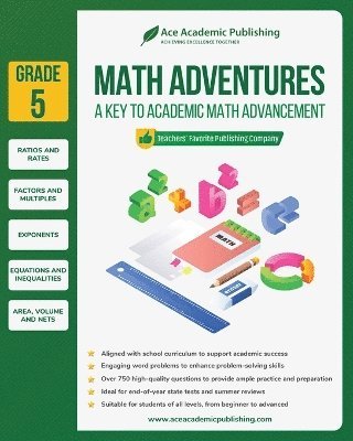Ace Academic Publishing - Math Adventures - Grade 5, Häftad. Tillgänglighet: Lägg i varukorg