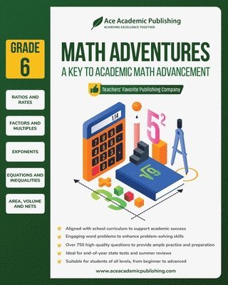 Ace Academic Publishing - Math Adventures - Grade 6, Häftad. Tillgänglighet: Lägg i varukorg