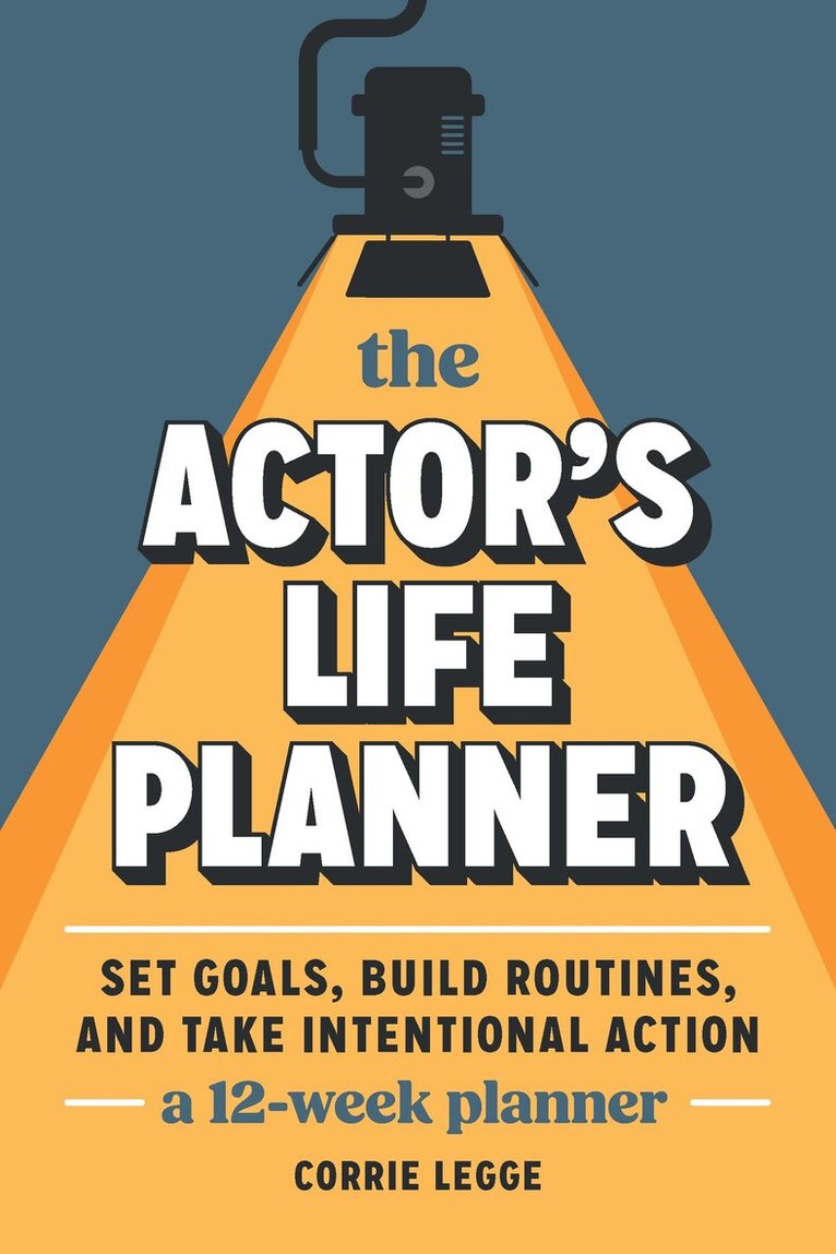 Corrie Legge - Actor's Life Planner, Häftad