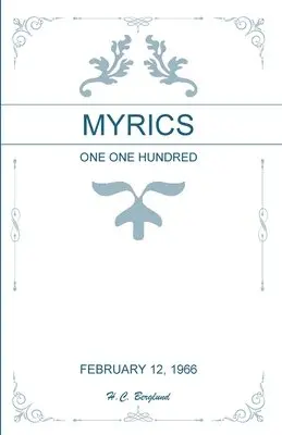 H C Berglund - Myrics, Häftad. Tillgänglighet: Lägg i varukorg