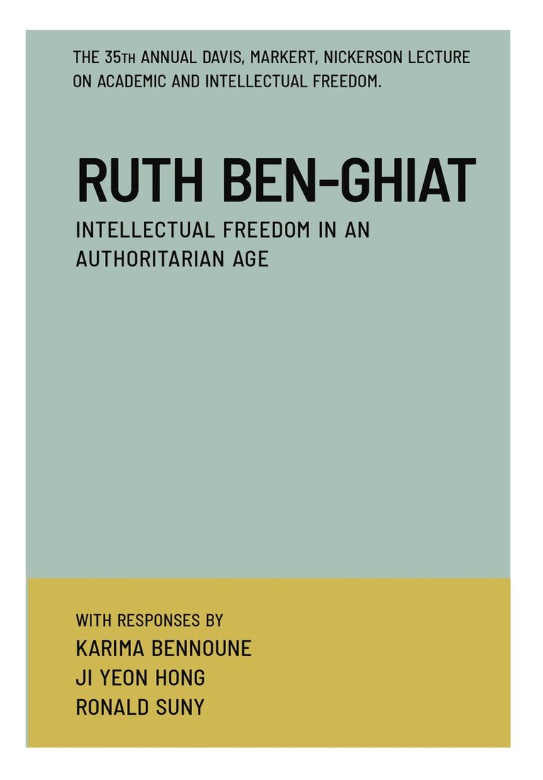Ruth Ben-Ghiat - Ruth Ben-Ghiat, Häftad. Tillgänglighet: Kommande