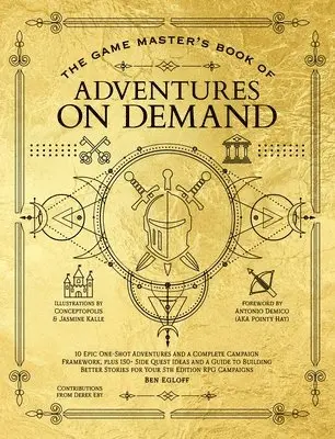 Game Master's Book of Adventures on Demand