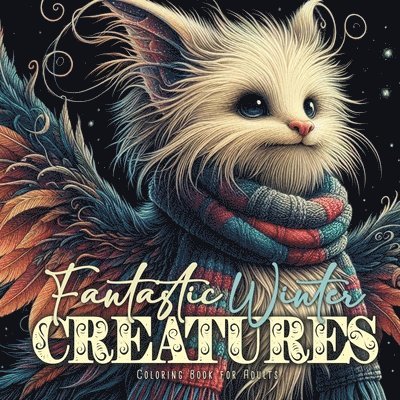 Monsoon Publishing - Fantastic Winter Creatures Coloring Book for Adults, Häftad
