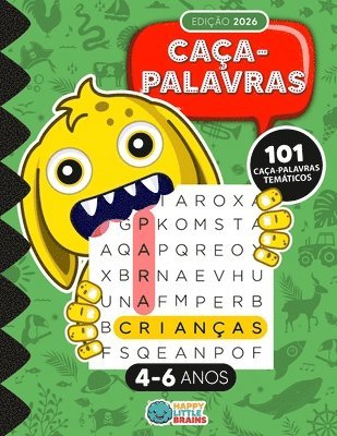 Happy Little Brains - Caça-Palavras para Crianças de 4 a 6 anos, Häftad