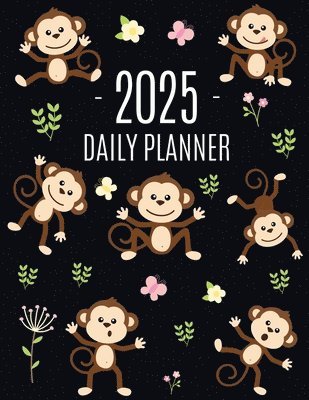 Pimpom Pretty Press - Monkey Planner 2025, Häftad. Tillgänglighet: Lägg i varukorg
