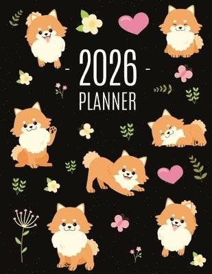 Pimpom Pretty Press - Pomeranian Planner 2026, Häftad. Tillgänglighet: Lägg i varukorg