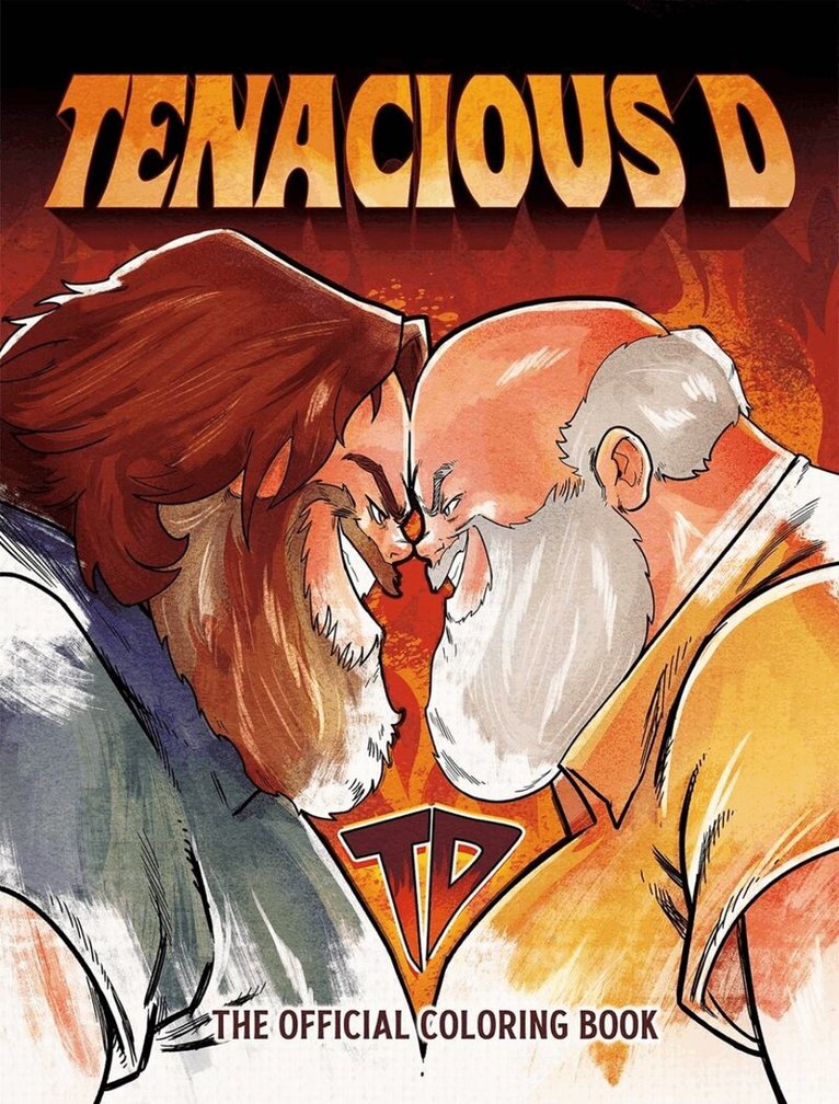 David Calcano - Tenacious D: The Official Coloring Book, Häftad