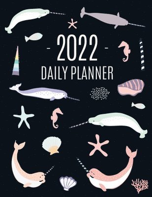 Pimpom Pretty Press - Narwhal Daily Planner 2022, Häftad. Tillgänglighet: Lägg i varukorg