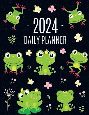 Pimpom Pretty Press - Frog Planner 2024, Häftad. Tillgänglighet: Lägg i varukorg