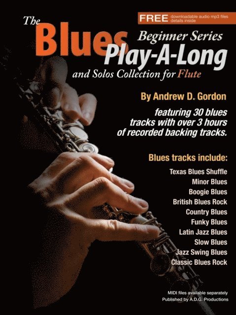 Blues Play-A-Long and Solos Collection for Flute Beginner Series