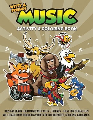 Qb Darla - Music Activity & Coloring Book, Häftad. Tillgänglighet: Lägg i varukorg