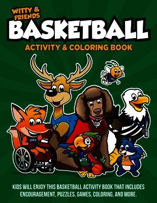 BasketBall Activity & Coloring Book