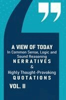 Rolf J Pröpper Wysock - "A Look at Today" VOL. II, Häftad