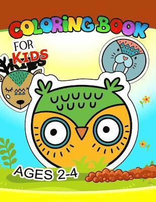 Coloring Books for Kids - Coloring Book for Kids Ages 2-4: Cute Animlas, Owl, Wolf, Fox, Cat, Raccoon, Rabbit and more, Häftad. Tillgänglighet: Lägg i varukorg