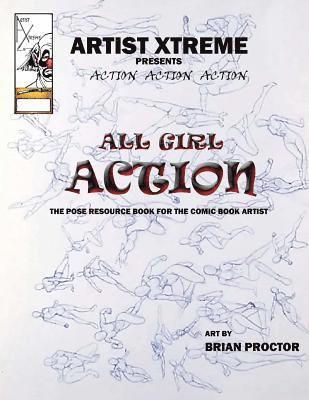 Brian Proctor - All Girl Action Pose Reference Book, Häftad