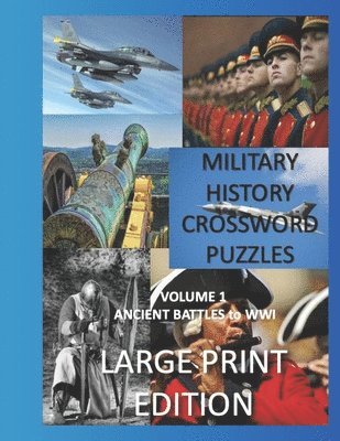 Creative Activities - Military Crosswords Large Print Edition: Large Print Crossword for Seniors History Lovers Hard Crossword Lovers, Häftad. Tillgänglighet: Lägg i varukorg
