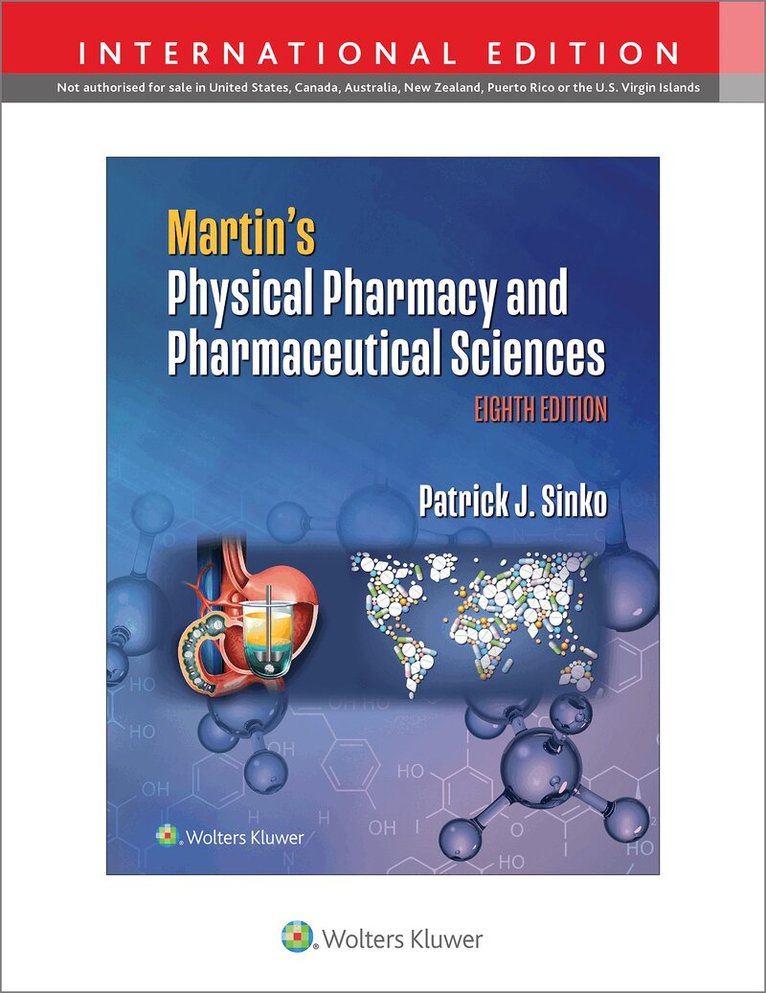 Patrick J. Sinko - Martin's Physical Pharmacy and Pharmaceutical Sciences, Häftad