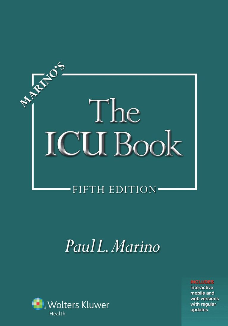 Paul Marino - Marino's The ICU Book: Print + eBook with Updates, Häftad