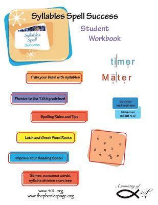 Elizabeth Brown - Syllables Spell Success Student Workbook, Häftad. Tillgänglighet: Lägg i varukorg