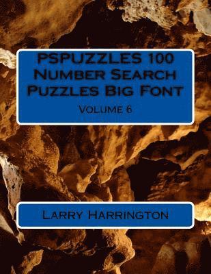 Larry Harrington - PSPUZZLES 100 Number Search Puzzles Big Font Volume 6, Häftad. Tillgänglighet: Lägg i varukorg