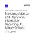 Managing Adverse and Reportable Information Regarding U.S. Military Officers