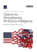 Options for Strengthening All-Source Intelligence