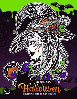 Balloon Publishing - Happiness Halloween Coloring books for Adults: Halloween coloring book for Adults (Pumpkin, Ghost, Witch, Skull, Bat, Mummy, Dracula and other), Häftad. Tillgänglighet: Lägg i varukorg