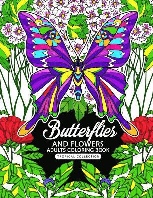 Balloon Publishing - Adults Coloring Book: Butterflies and Flowers Fun and Relaxing Designs, Häftad. Tillgänglighet: Lägg i varukorg