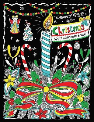 Balloon Publishing - Adults Coloring Book: Magical Night before Christmas Fun and Relaxing Designs, Häftad. Tillgänglighet: Lägg i varukorg